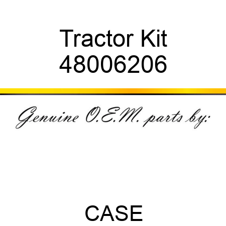 Tractor Kit 48006206