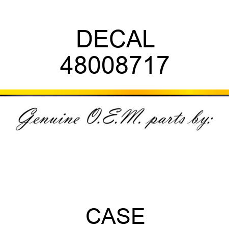 DECAL 48008717