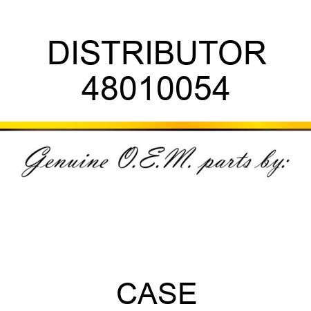 DISTRIBUTOR 48010054