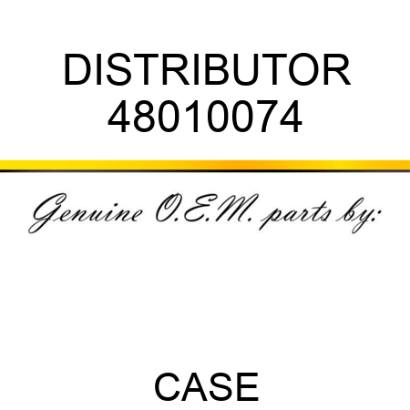 DISTRIBUTOR 48010074