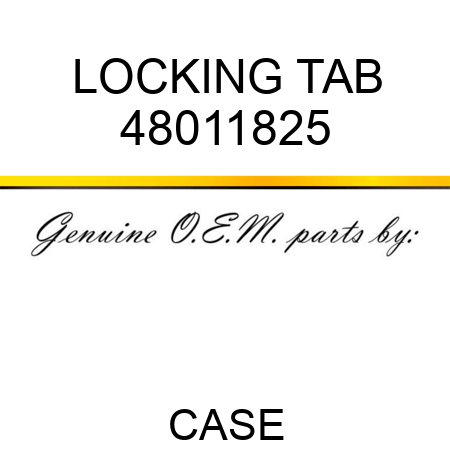 LOCKING TAB 48011825