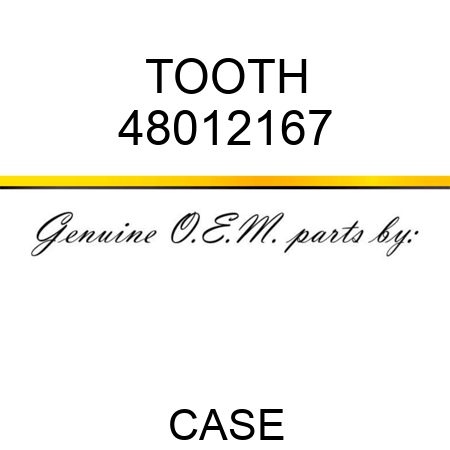 TOOTH 48012167