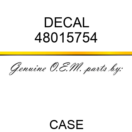 DECAL 48015754