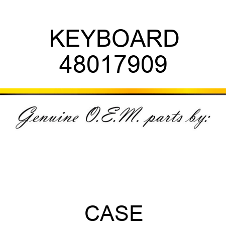 KEYBOARD 48017909