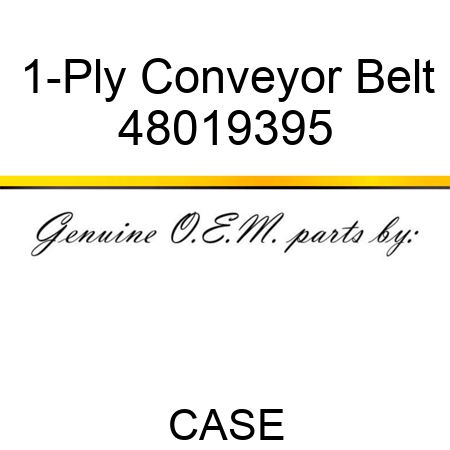 1-Ply Conveyor Belt 48019395