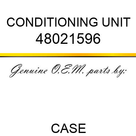 CONDITIONING UNIT 48021596