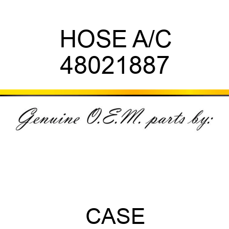 HOSE, A/C 48021887