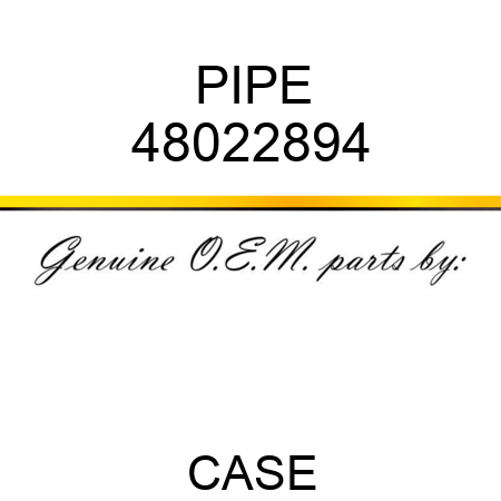 PIPE 48022894