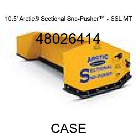 10.5' Arctic® Sectional Sno-Pusher™ - SSL MT 48026414