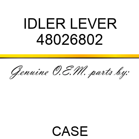 IDLER LEVER 48026802