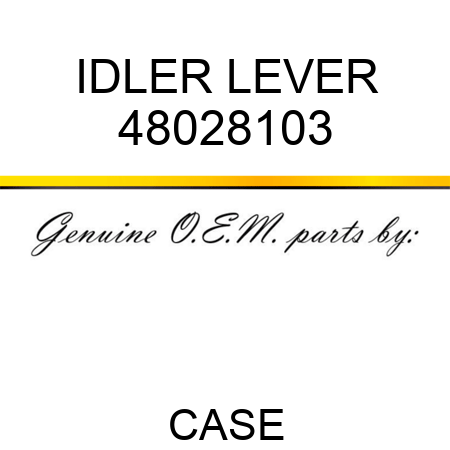 IDLER LEVER 48028103