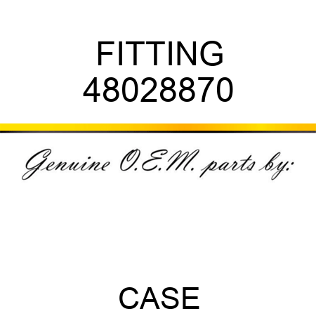 FITTING 48028870