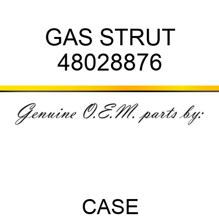 GAS STRUT 48028876