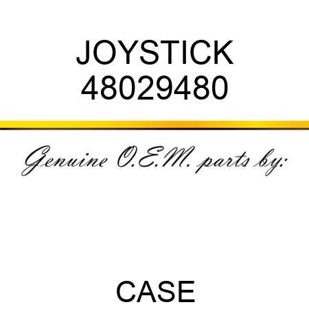 JOYSTICK 48029480