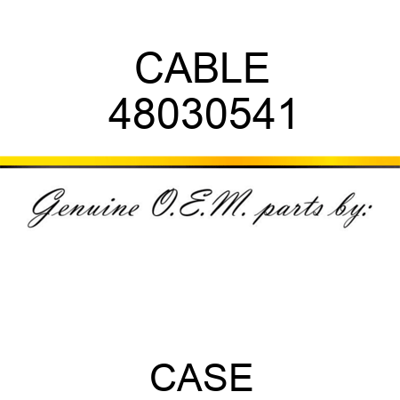 CABLE 48030541