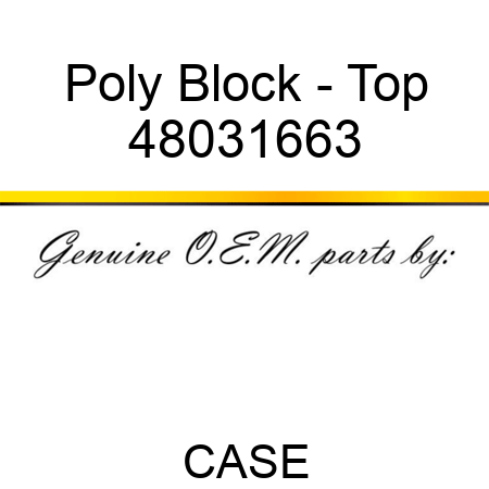 Poly Block - Top 48031663