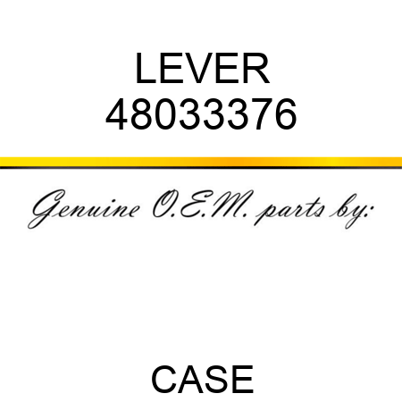 LEVER 48033376
