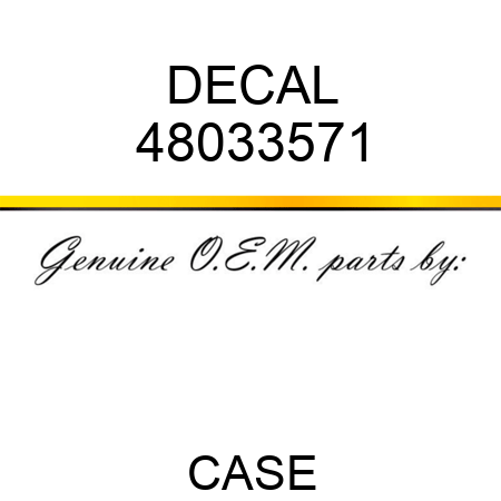 DECAL 48033571