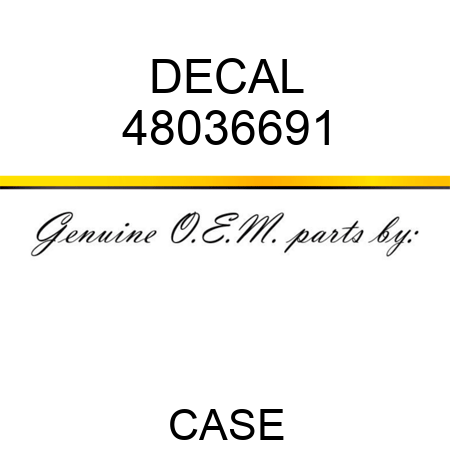 DECAL 48036691