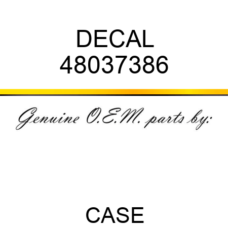 DECAL 48037386