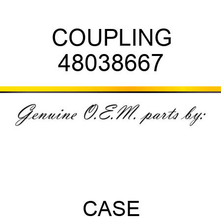 COUPLING 48038667