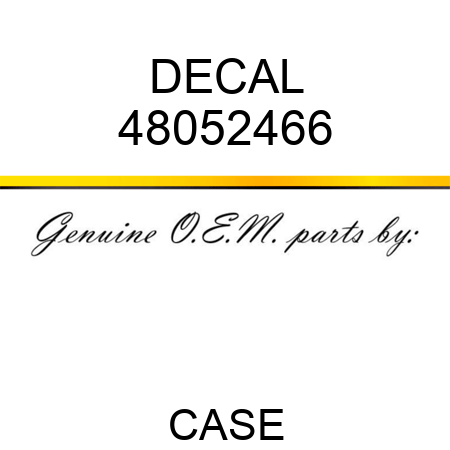 DECAL 48052466