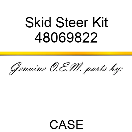 Skid Steer Kit 48069822