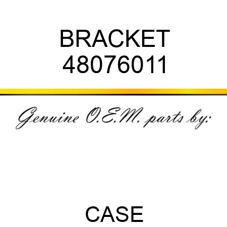 BRACKET 48076011