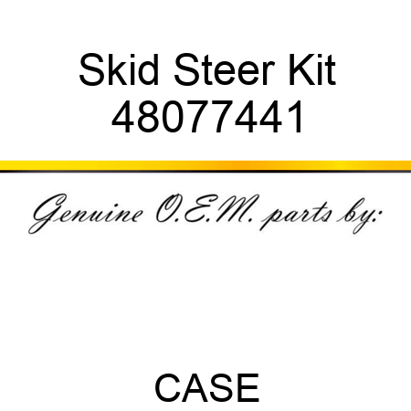 Skid Steer Kit 48077441