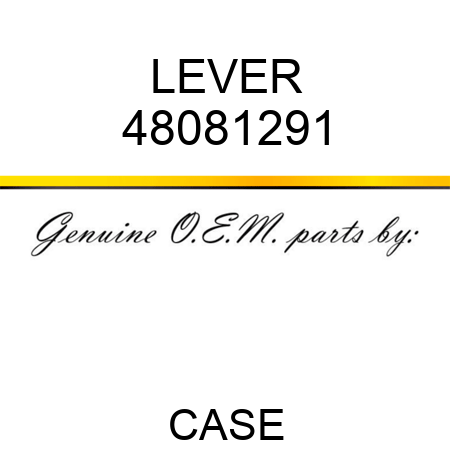 LEVER 48081291