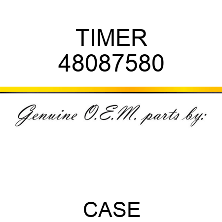 TIMER 48087580