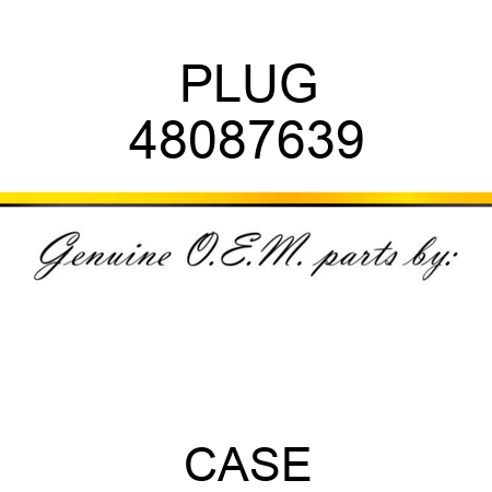 PLUG 48087639