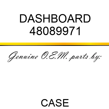 DASHBOARD 48089971