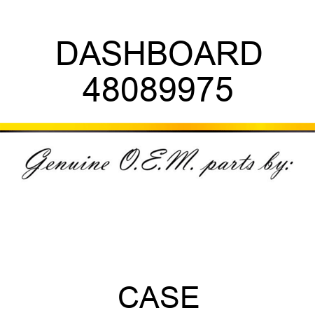 DASHBOARD 48089975