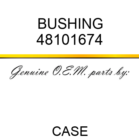 BUSHING 48101674