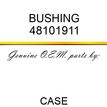 BUSHING 48101911