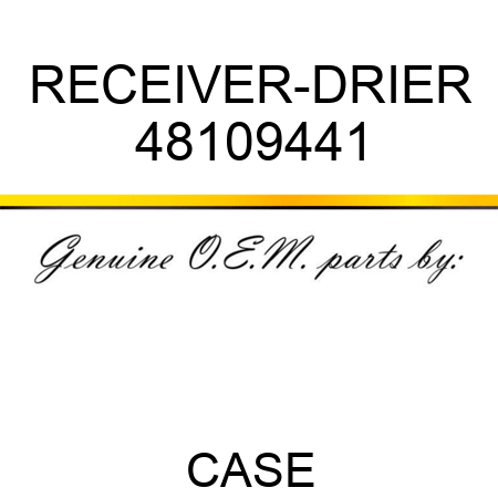 RECEIVER-DRIER 48109441