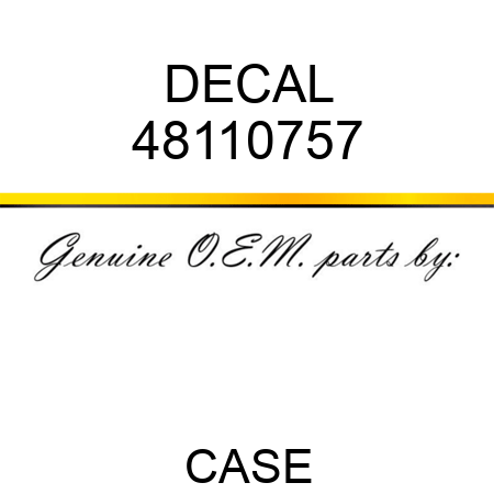 DECAL 48110757