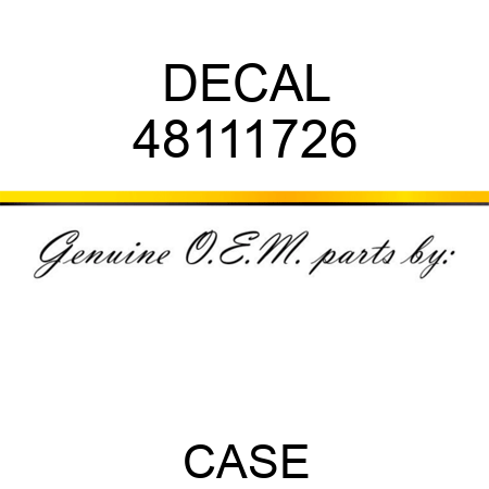 DECAL 48111726