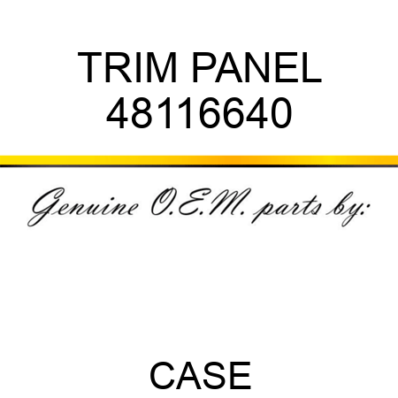 TRIM PANEL 48116640