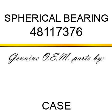 SPHERICAL BEARING 48117376