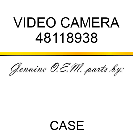 VIDEO CAMERA 48118938