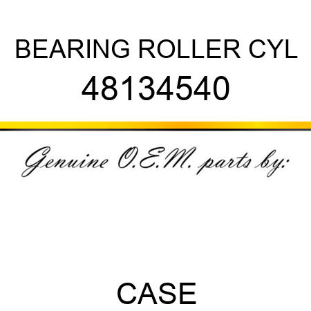 BEARING, ROLLER, CYL 48134540