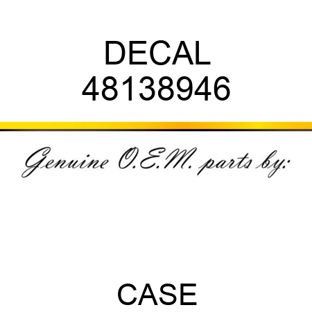 DECAL 48138946