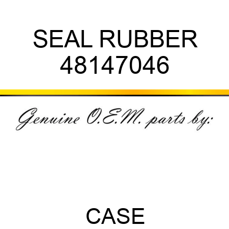 SEAL, RUBBER 48147046