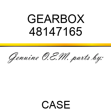 GEARBOX 48147165
