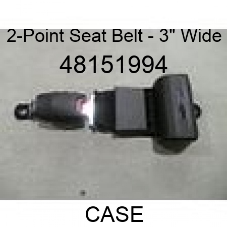 2-Point Seat Belt - 3" Wide 48151994