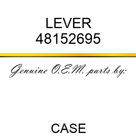 LEVER 48152695