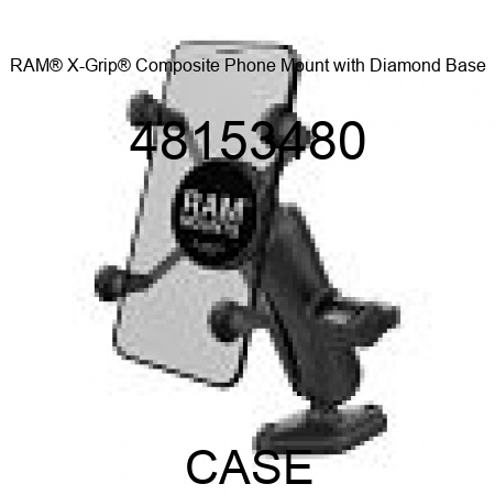 RAM® X-Grip® Composite Phone Mount with Diamond Base 48153480