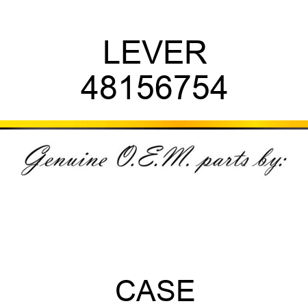 LEVER 48156754